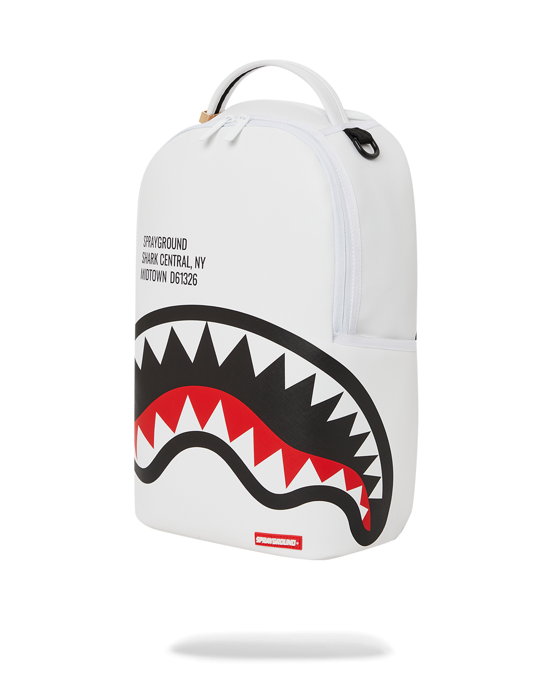 Sprayground Shark Central Backpack - White