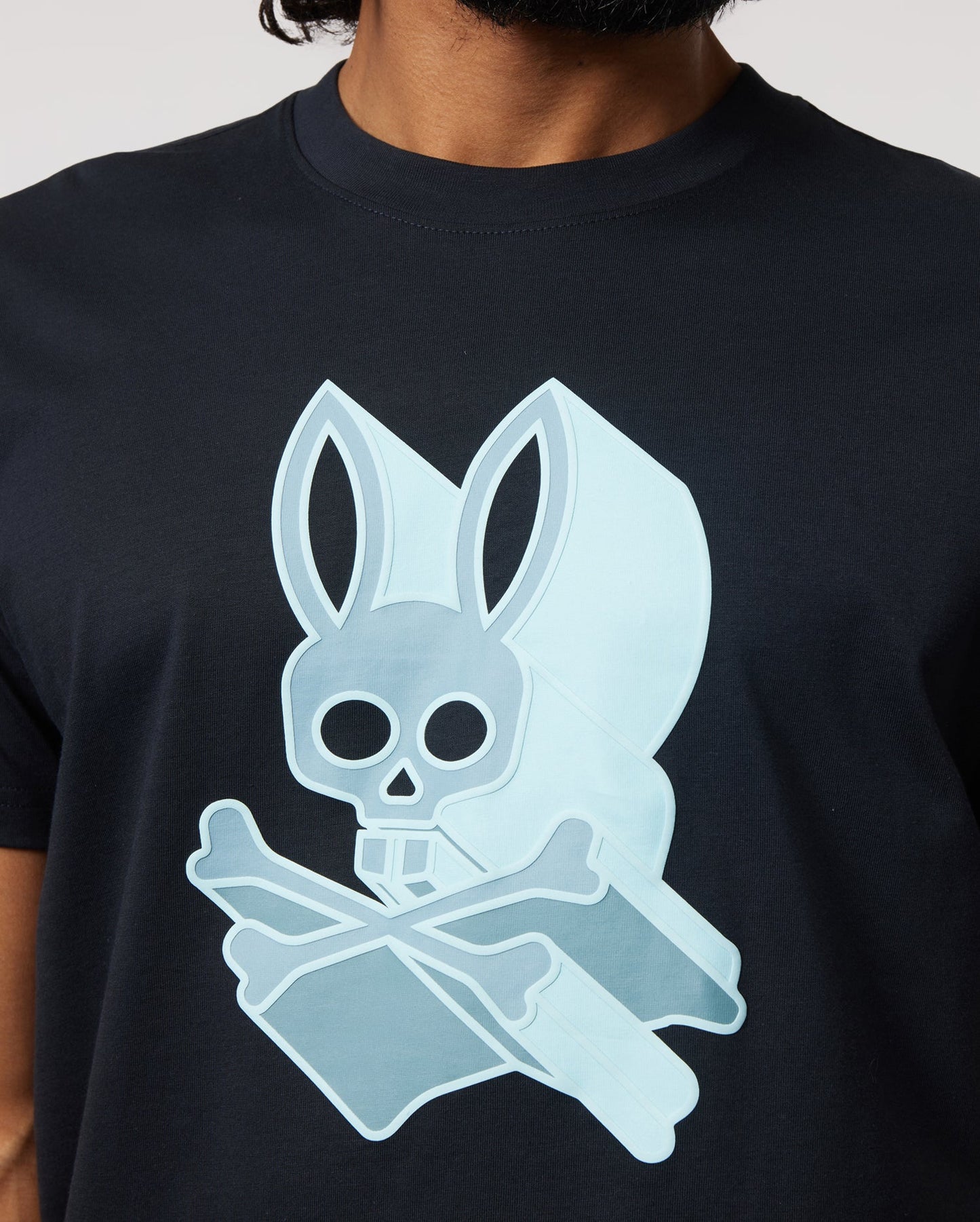 Psycho Bunny Men's Dayton Graphic Tee - Navy