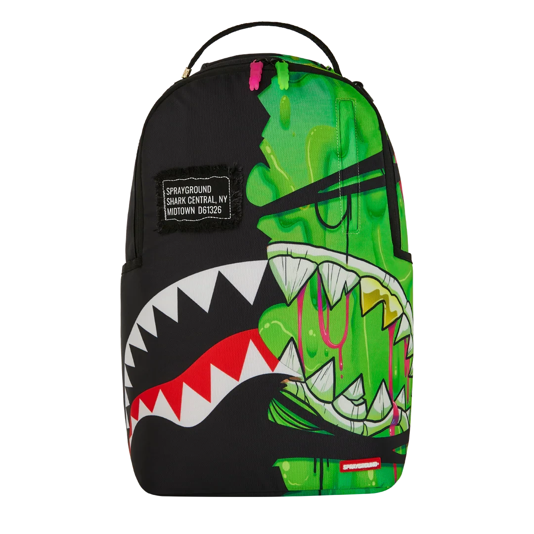 Sprayground Zombie Ooze Shark Central Deluxe Backpack