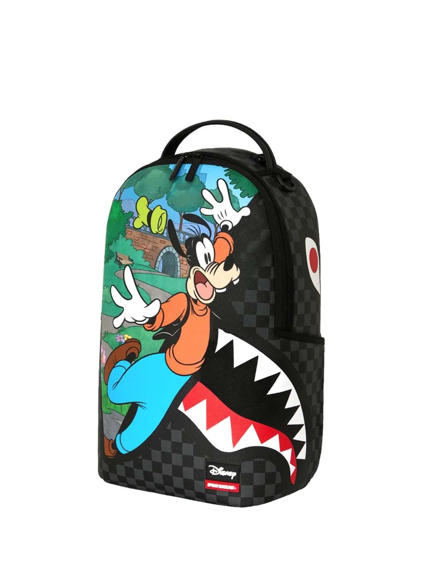 Sprayground Disney Goofy Curtain Reveal Backpack
