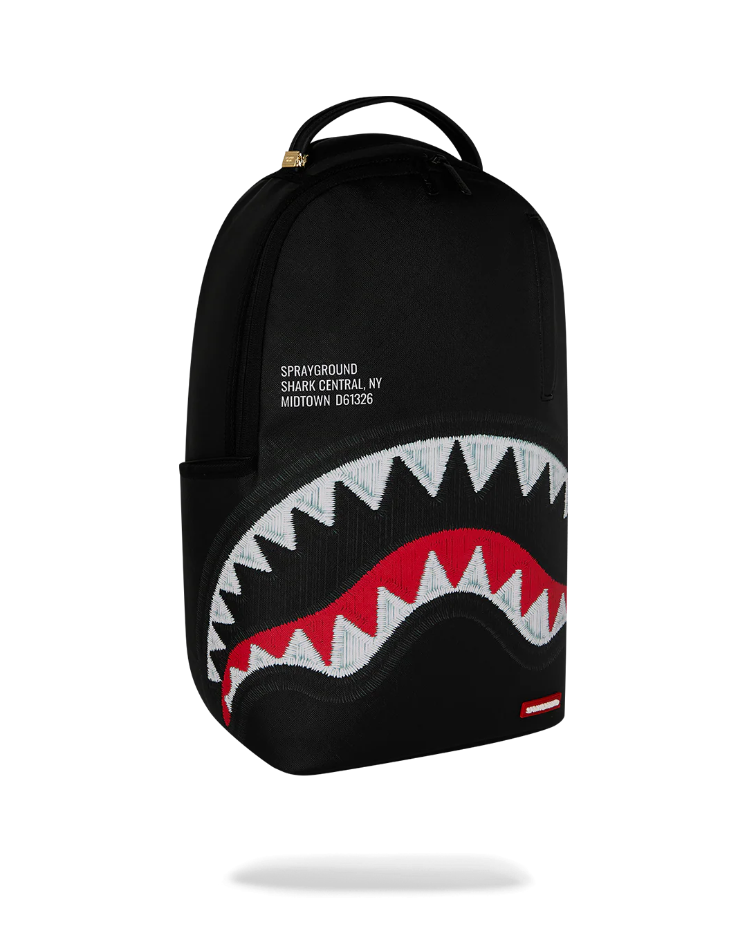 Sprayground Shark Central Thread Count Backpack - Black