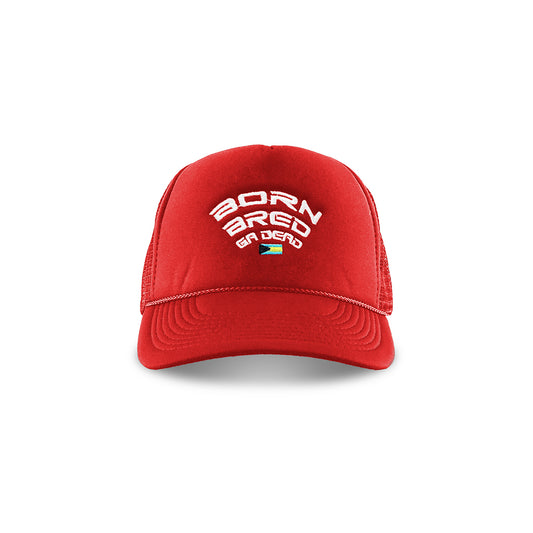 BBGD Logo Trucker Hat - Red