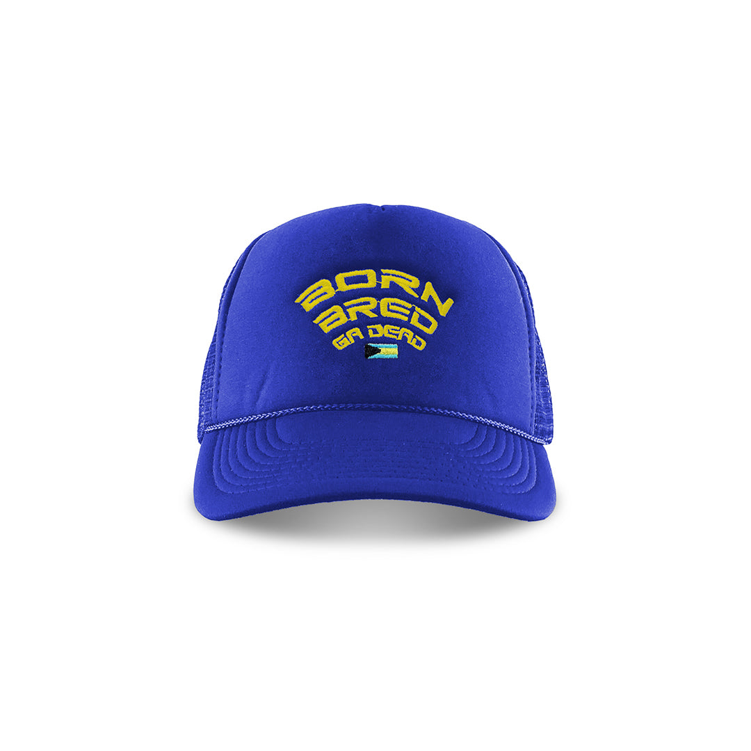 BBGD Logo Trucker Hat - Sea Blue