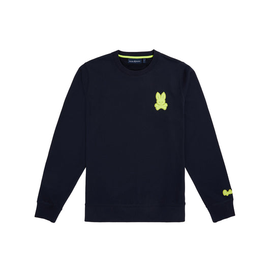 Psycho Bunny Cleveland Chainstitch Sweatshirt - Navy