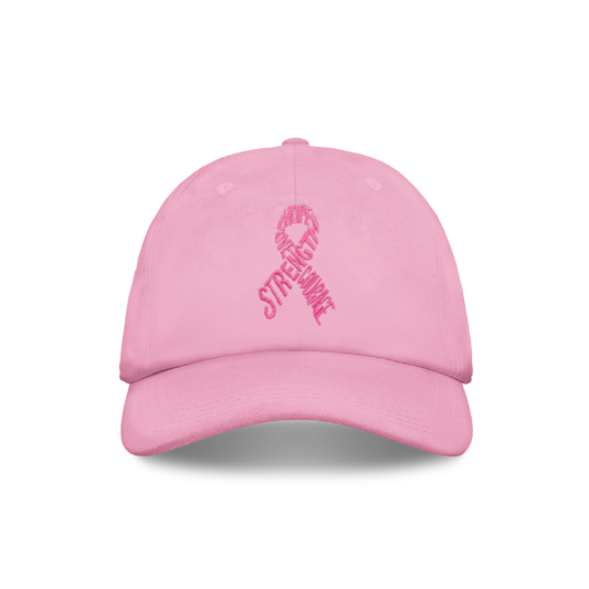 The Limited Edition Strength Dad Hat - Pink