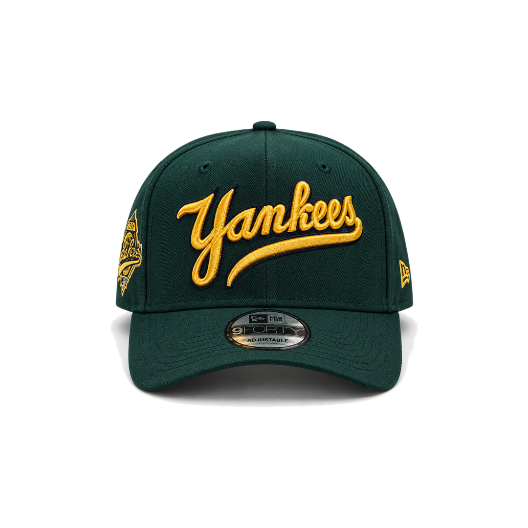 New Era Yankees 9FORTY Snapback - Green & Gold