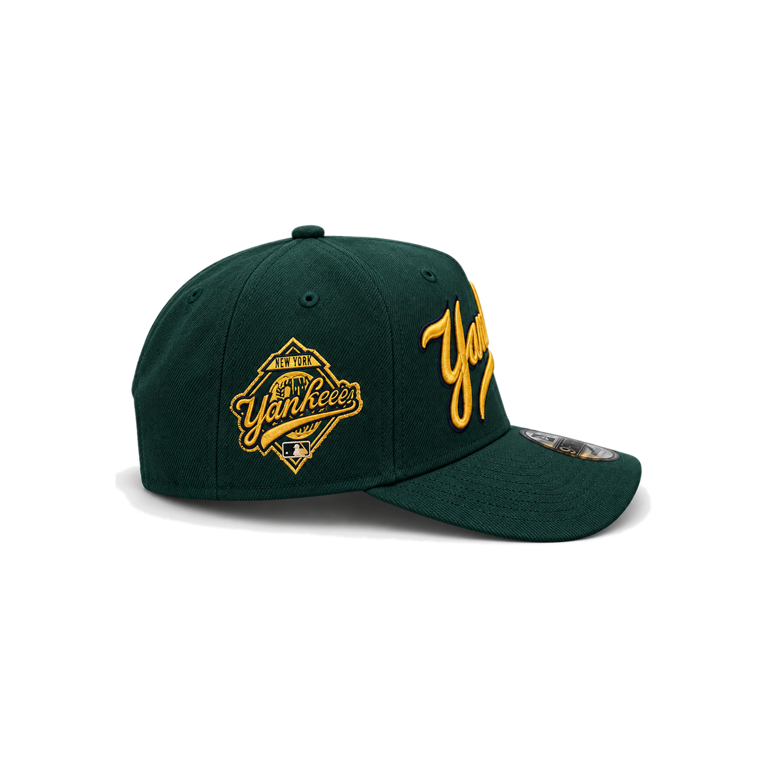 New Era Yankees 9FORTY Snapback - Green & Gold
