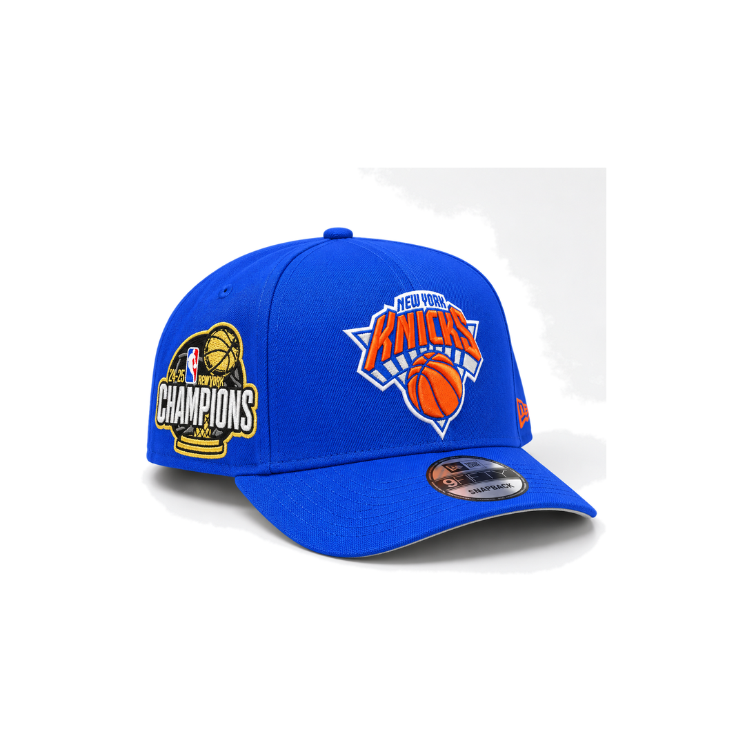 New Era 9FORTY New York Knicks Snapback - Royal Blue