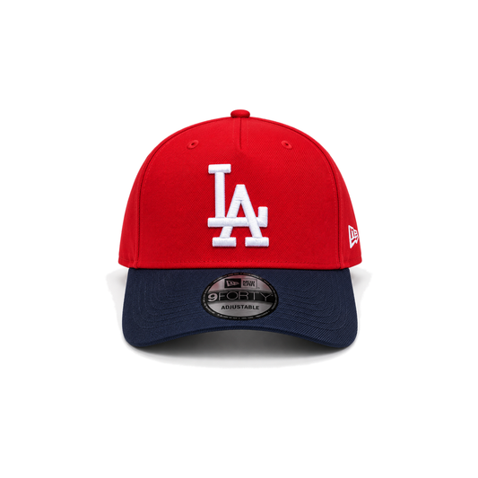 New Era LA Dodgers 9FORTY Snapback - Red & Navy