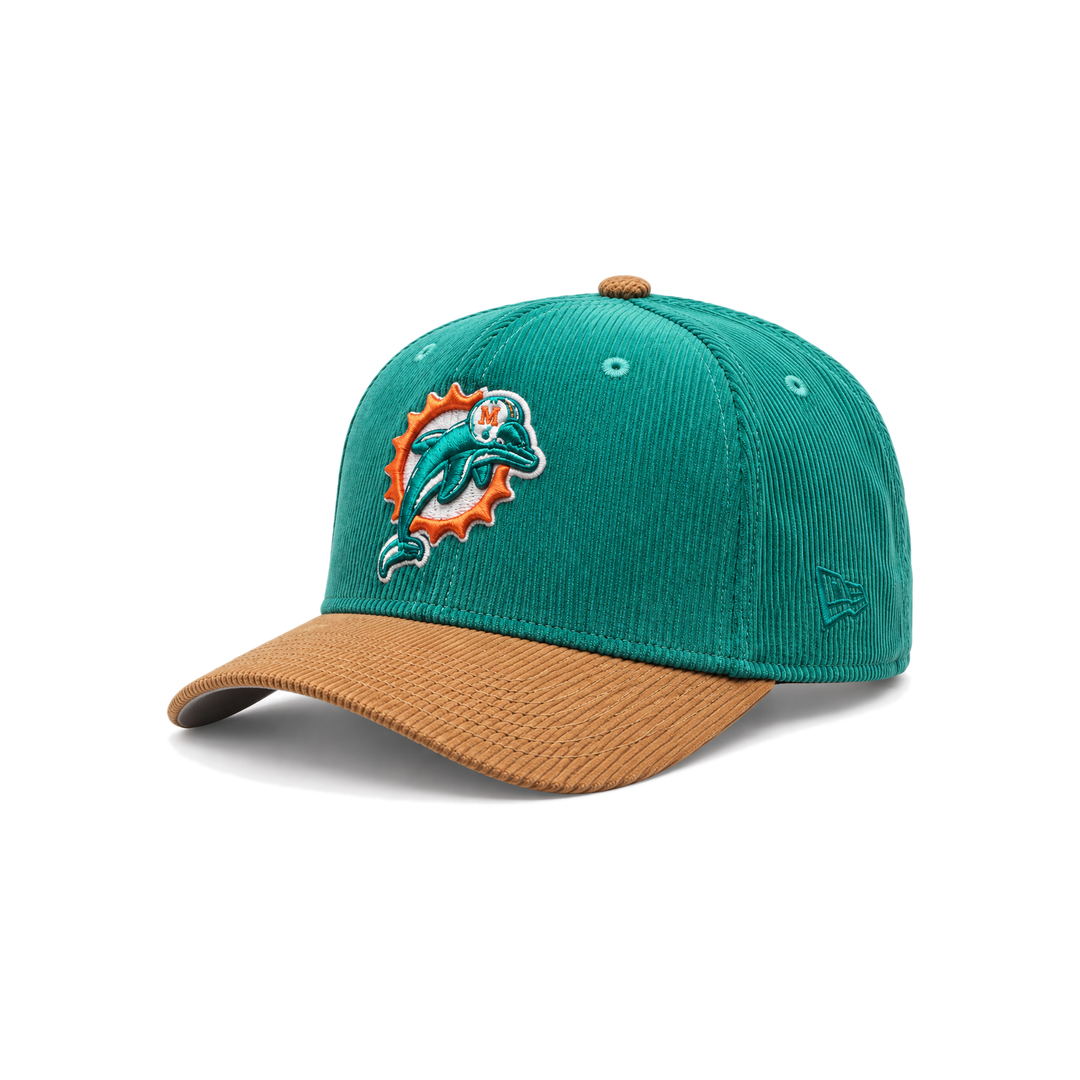 New Era Miami Dolphins 9FORTY Snapback - Teal & Brown