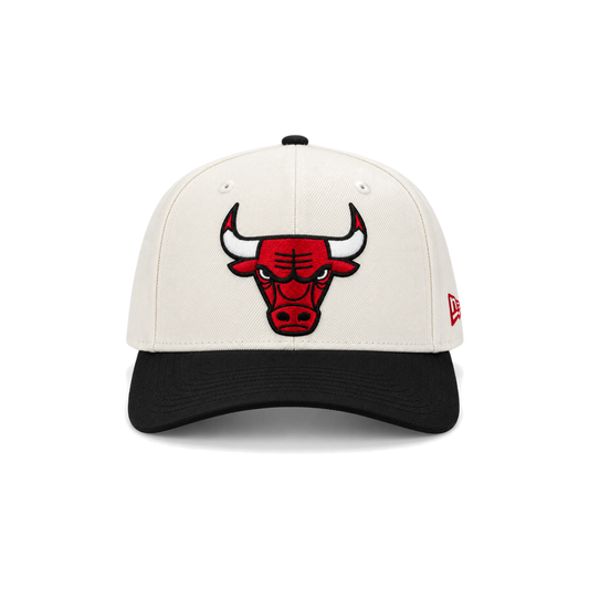 New Era Chicago Bulls 9FORTY Snapback -Cream & Black