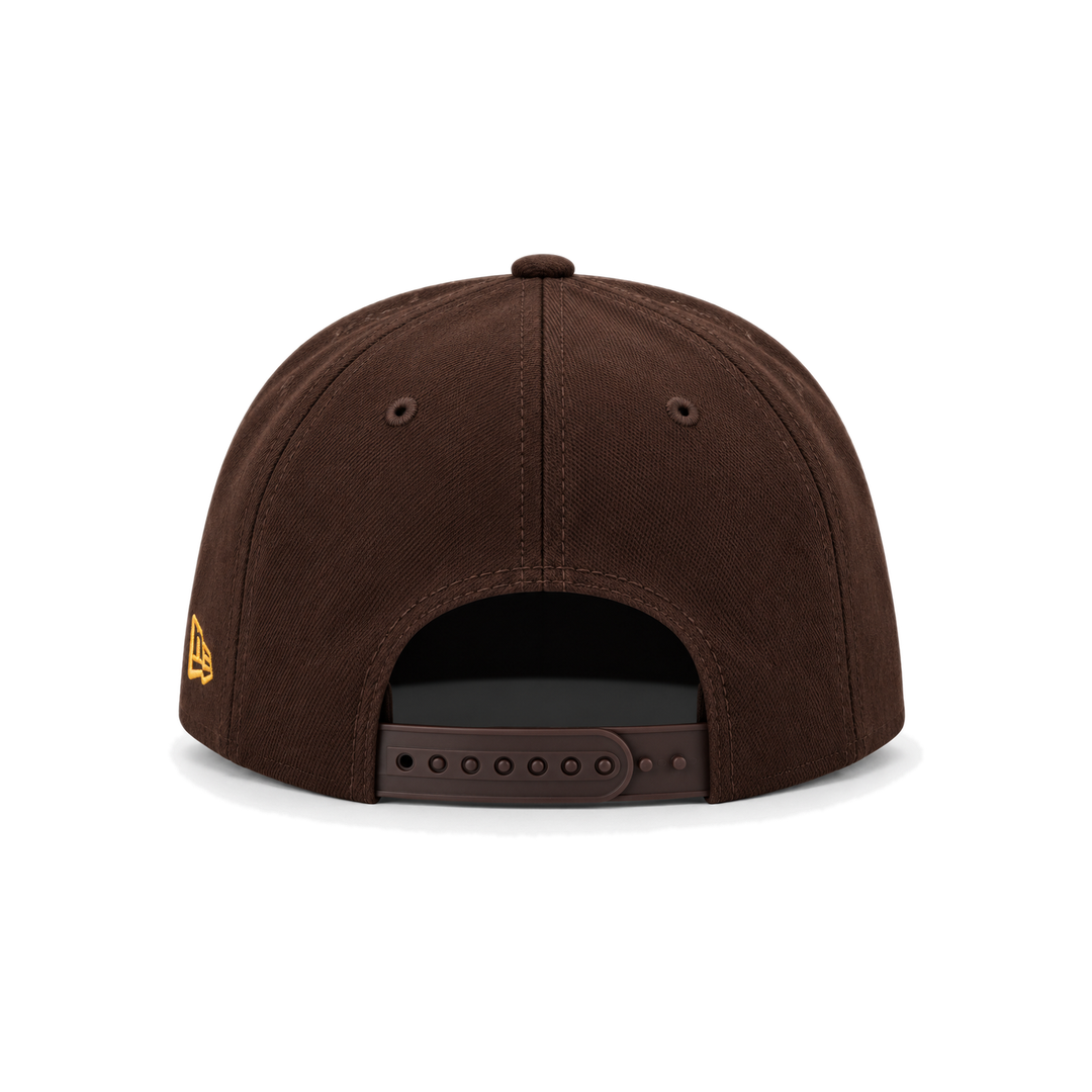 New Era San Diego Padres 9FORTY Snapback - Brown/Gold