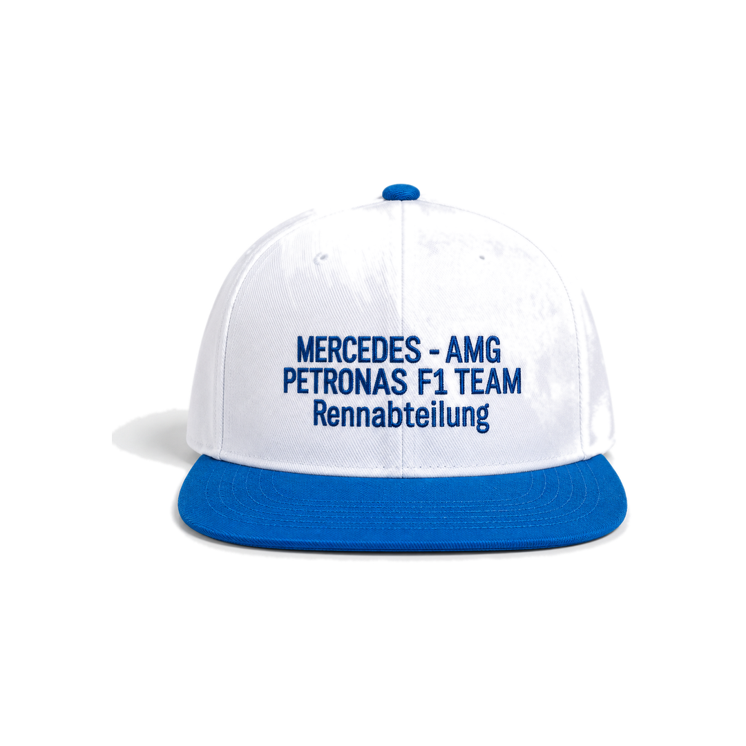 Mercedes-AMG Petronas F1 Team Snapback - White & Blue