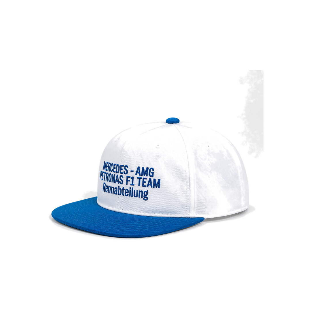 Mercedes-AMG Petronas F1 Team Snapback - White & Blue