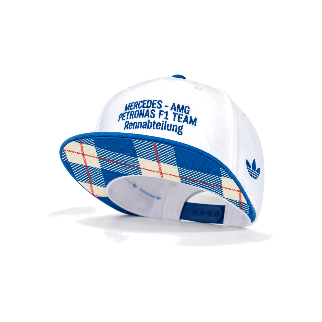 Mercedes-AMG Petronas F1 Team Snapback - White & Blue