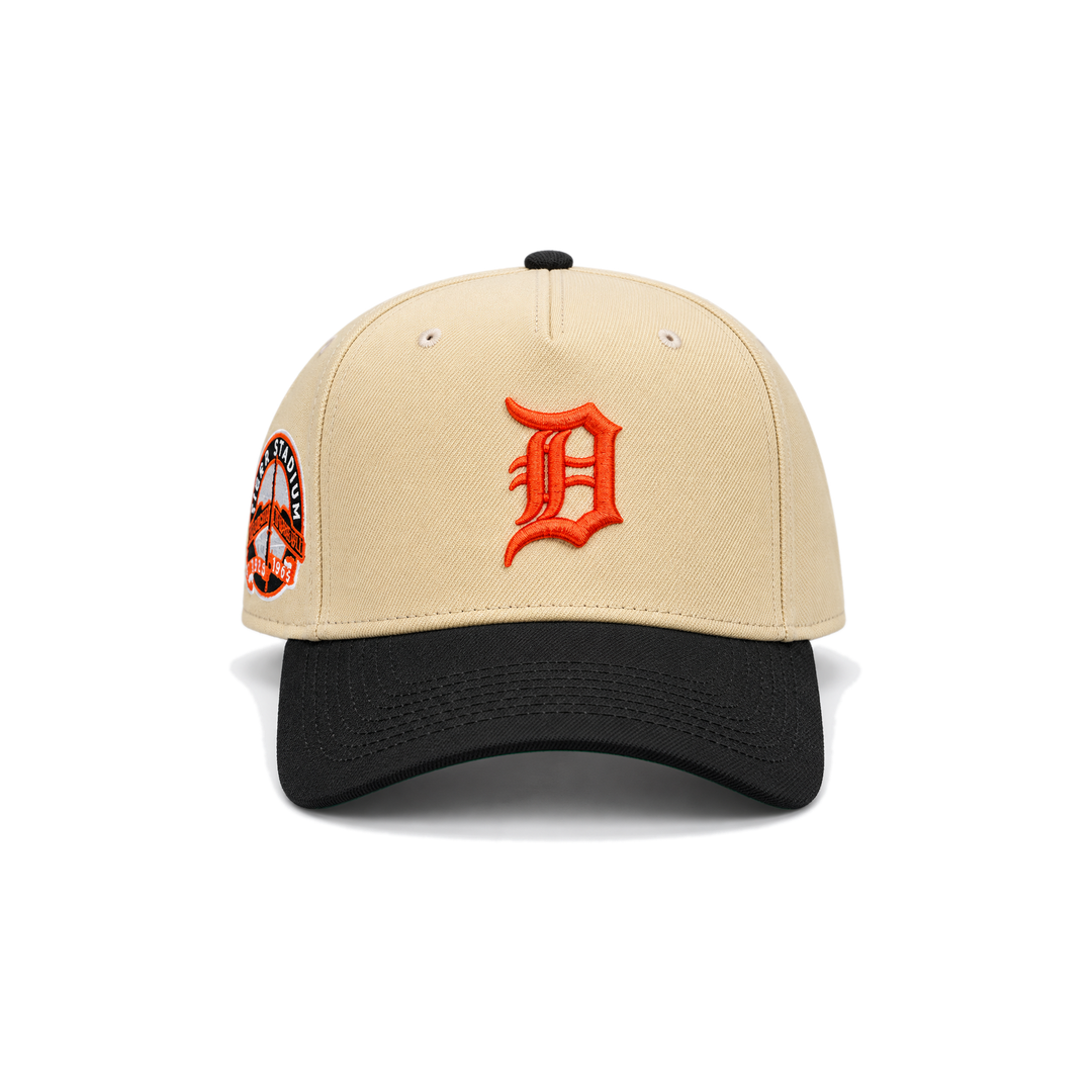 New Era Detroit Tigers 9FORTY Snapback - Cream & Navy
