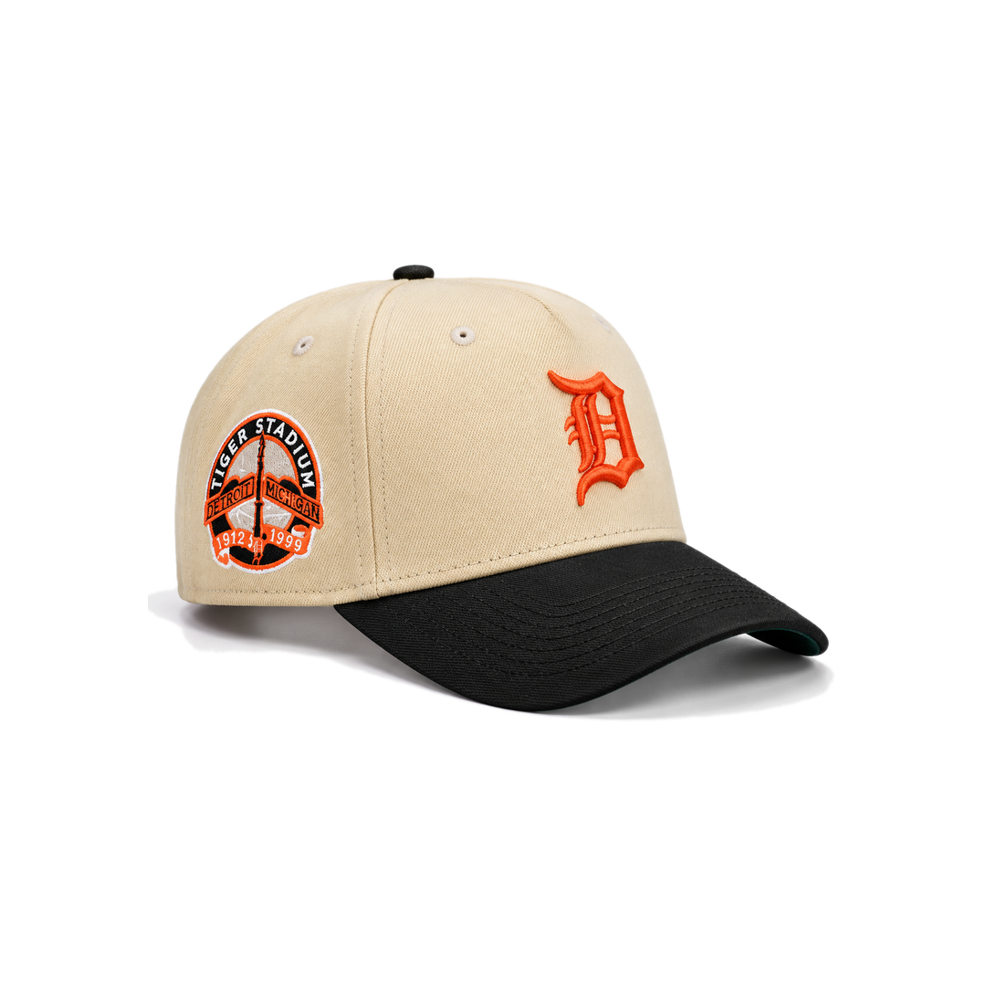 New Era Detroit Tigers 9FORTY Snapback - Cream & Navy