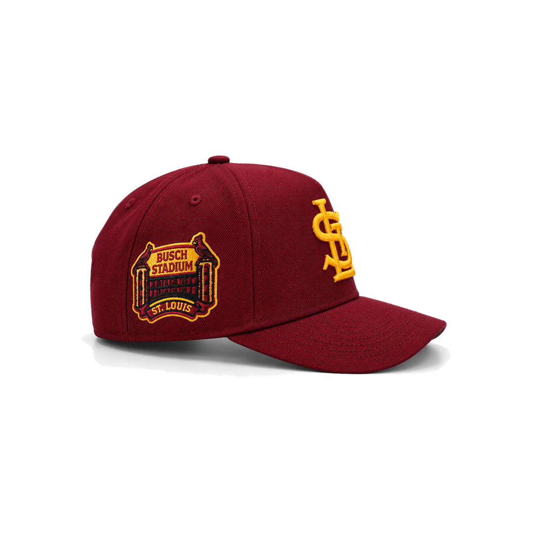 New Era St. Louis 9FORTY Snapback - Cardinal & Gold