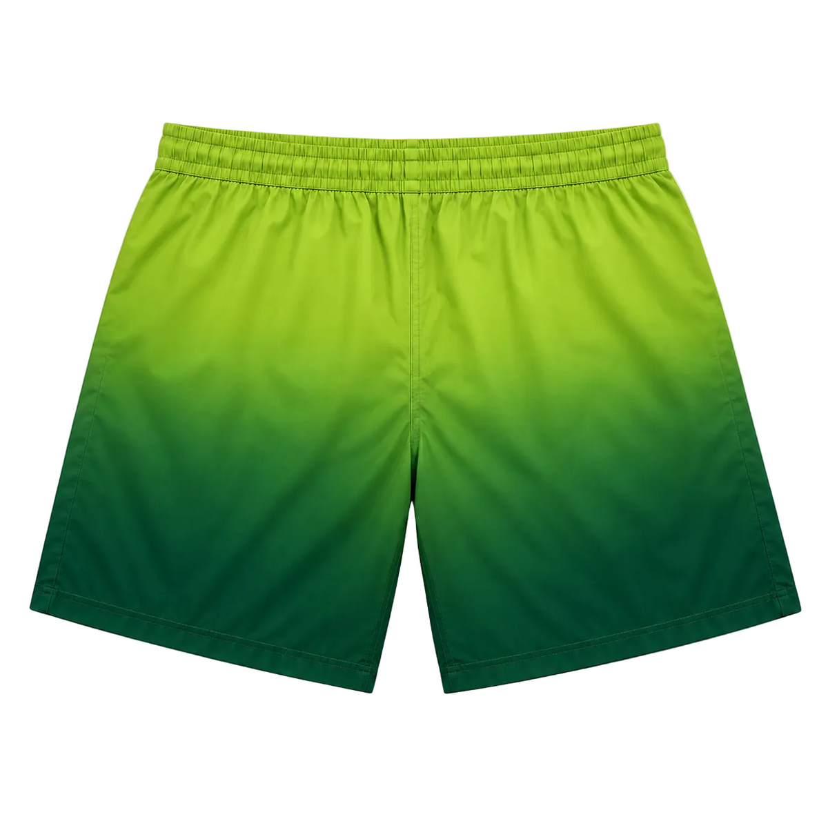 There's Nowhere Else Like It Shorts - Gradient Green & Yellow