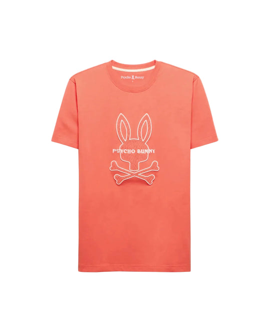Psycho Bunny Craig Graphic Tee - Emberglow