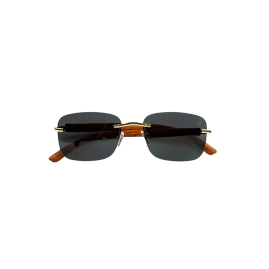 Crown Kings The Lavish Sunglasses - Black/Gold