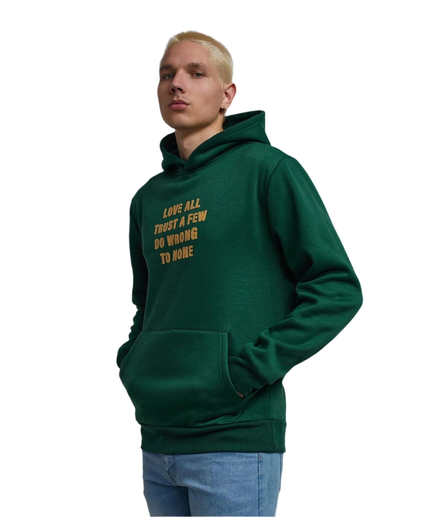 Reason Love All Hoodie - Emerald Green