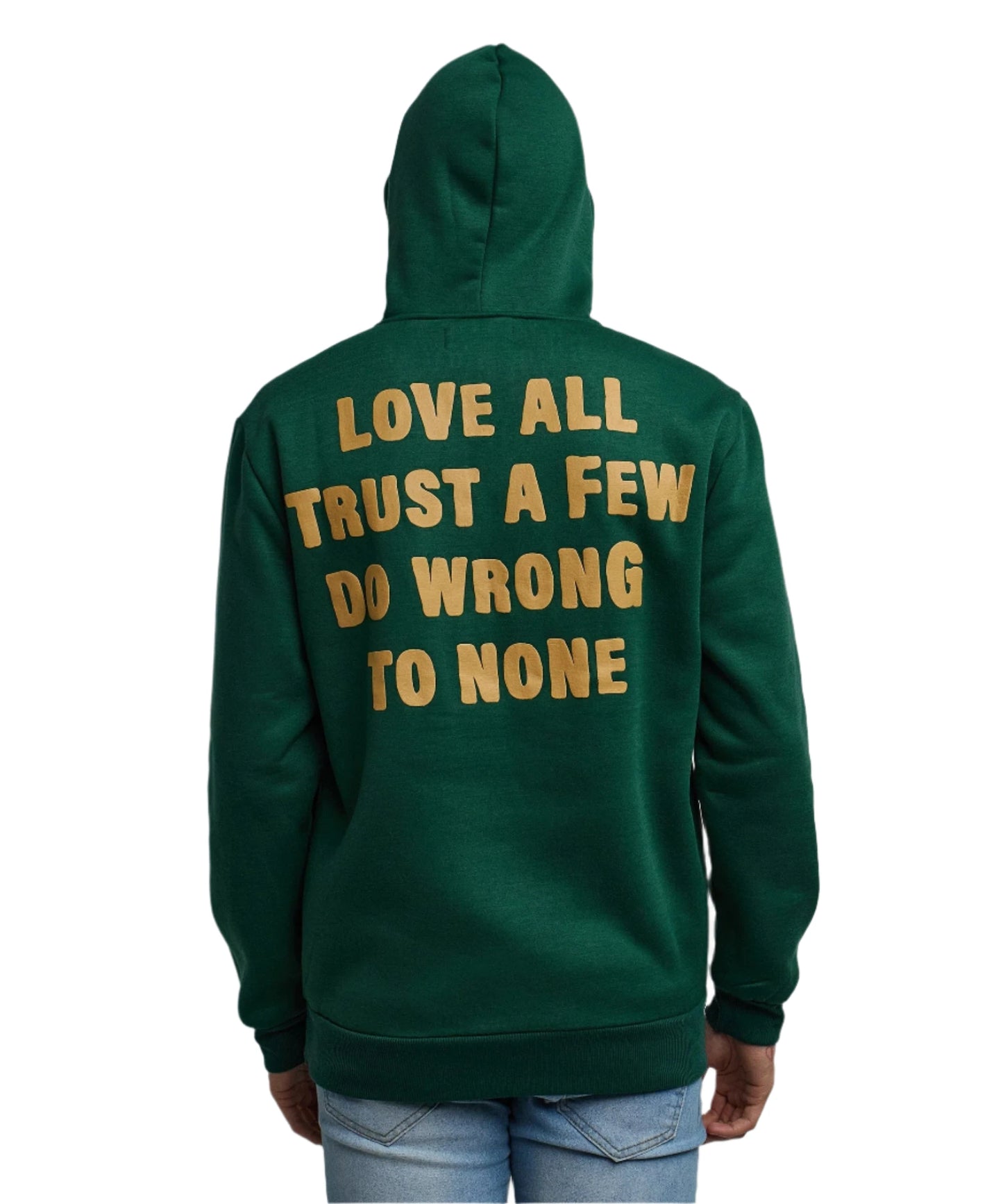 Reason Love All Hoodie - Emerald Green