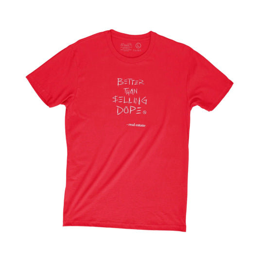 Fly Supply Real Estate Tee - Red