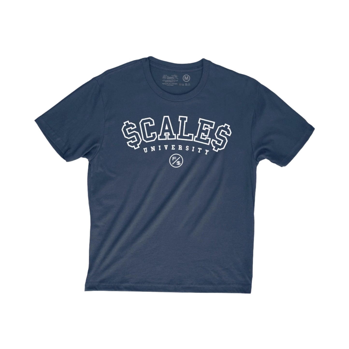 Fly Supply Scales Tee - Navy