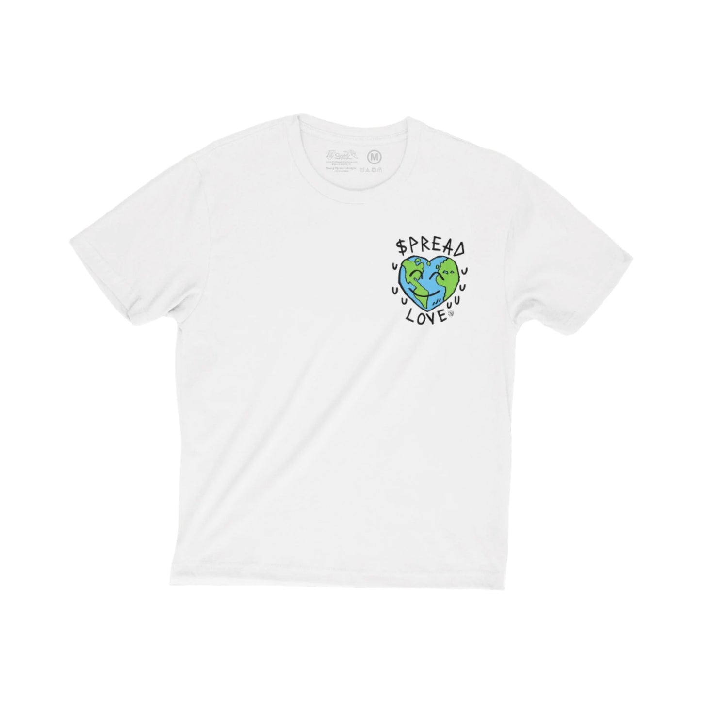 Fly Supply Spread Love Tee - White