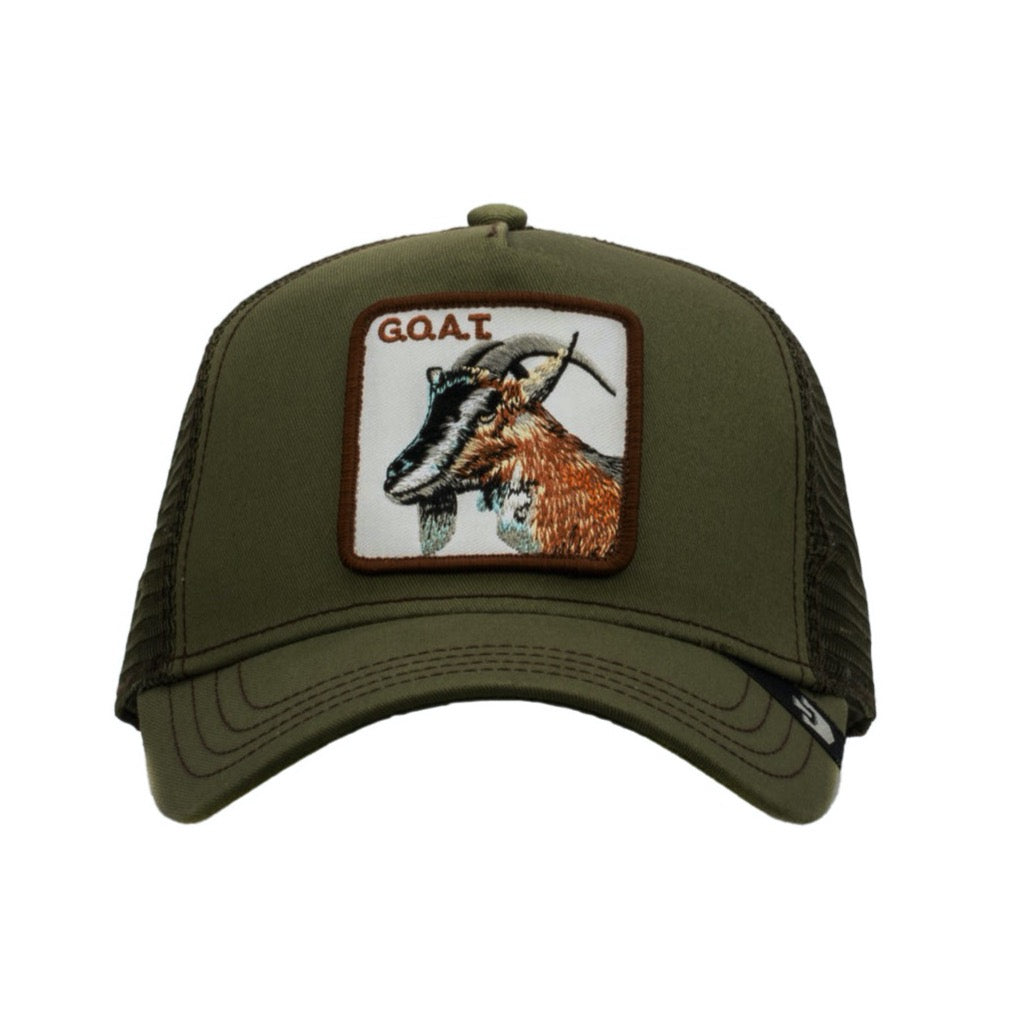 Goorin Bros The Goat Trucker Hat - Hunter Green