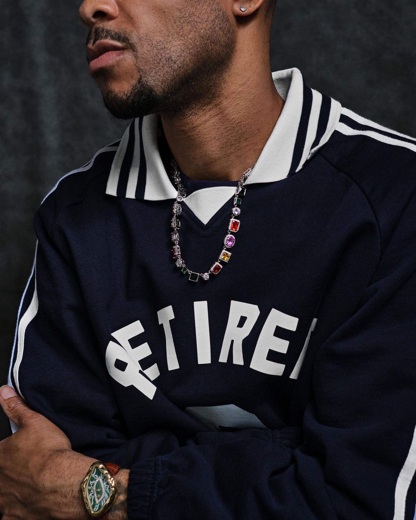 Golden Gilt Gemstone Rare Energy Chain