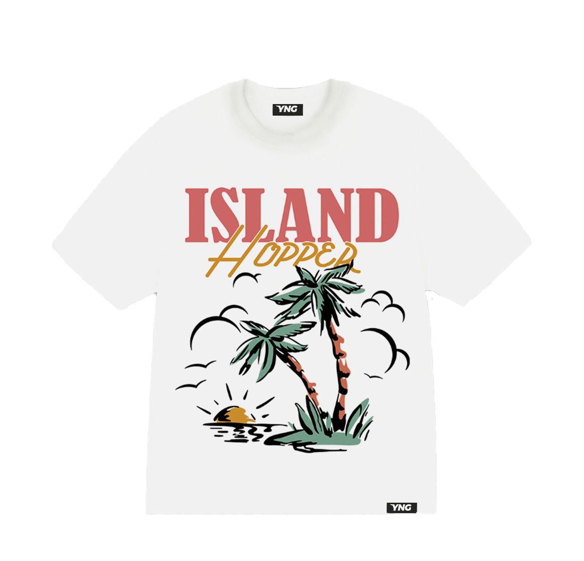 The Island Hopper Tee - White