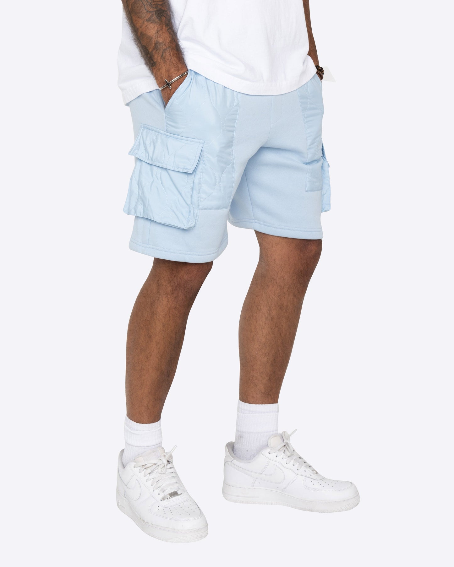 EPTM Hybrid Shorts - Light Blue