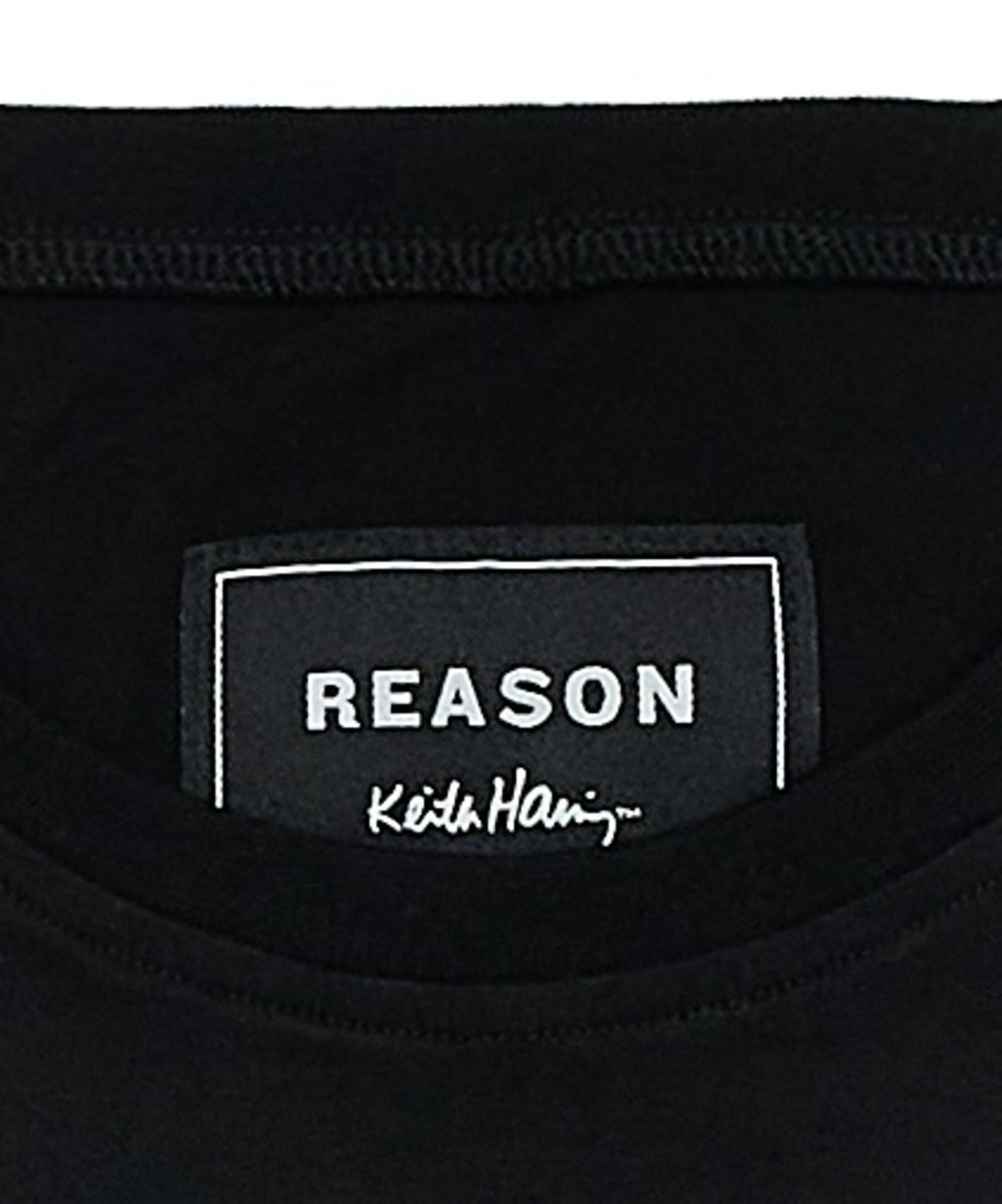 Reason Keith Haring Heart Logo Tee - Black