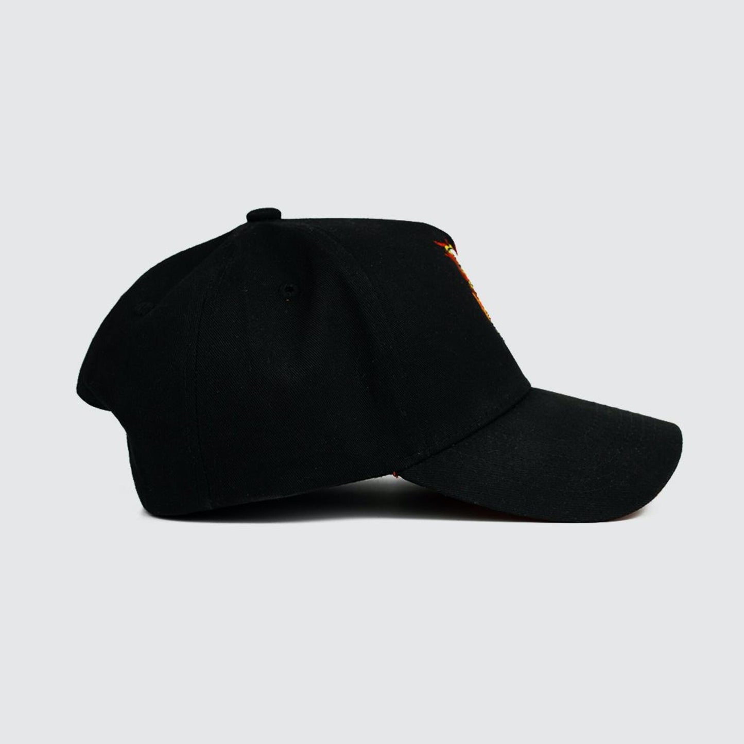 Crown Kings LA Flame Snapback - Black/Red