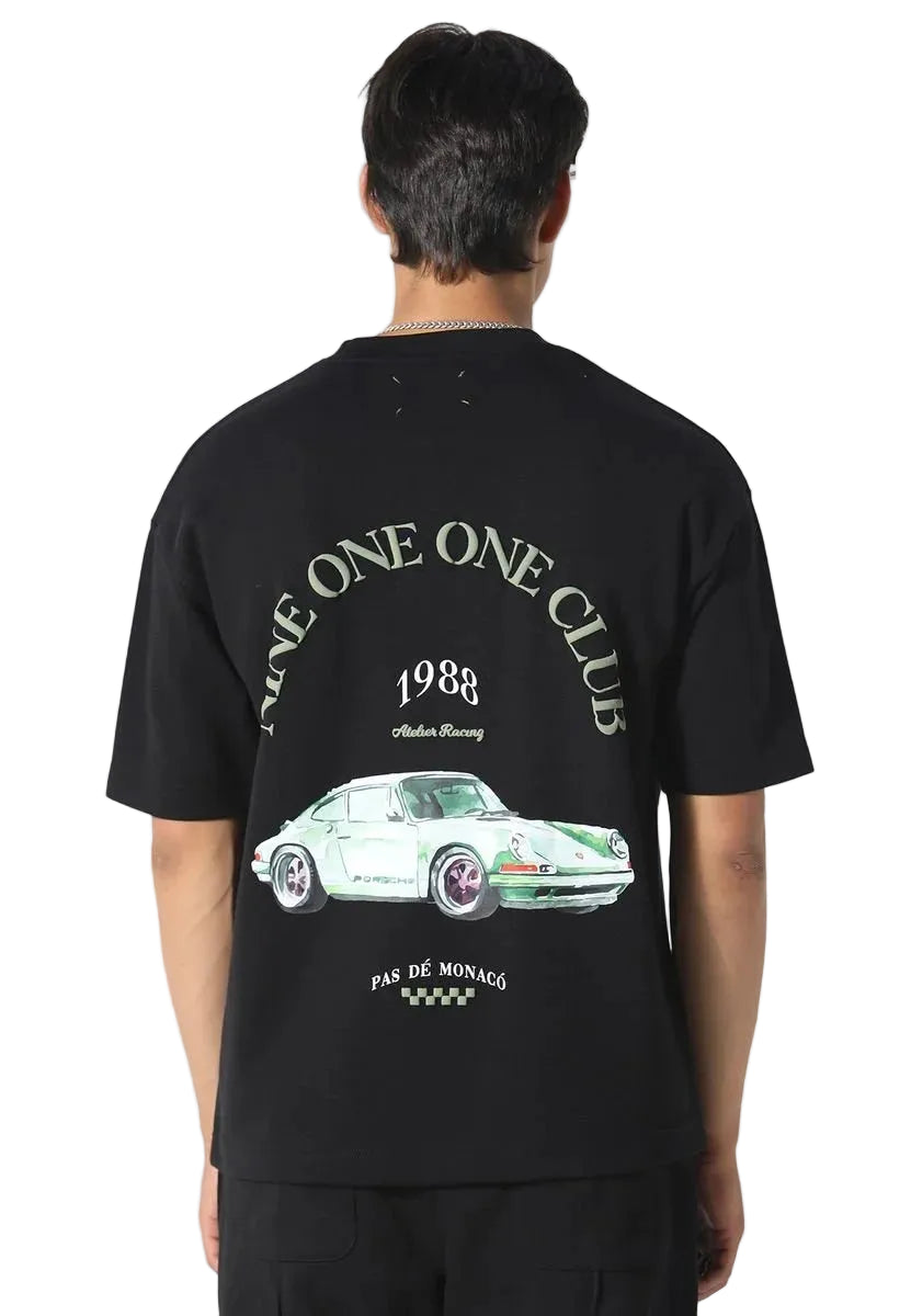 Pas De Monaco Le Mans 88' Tee - Black
