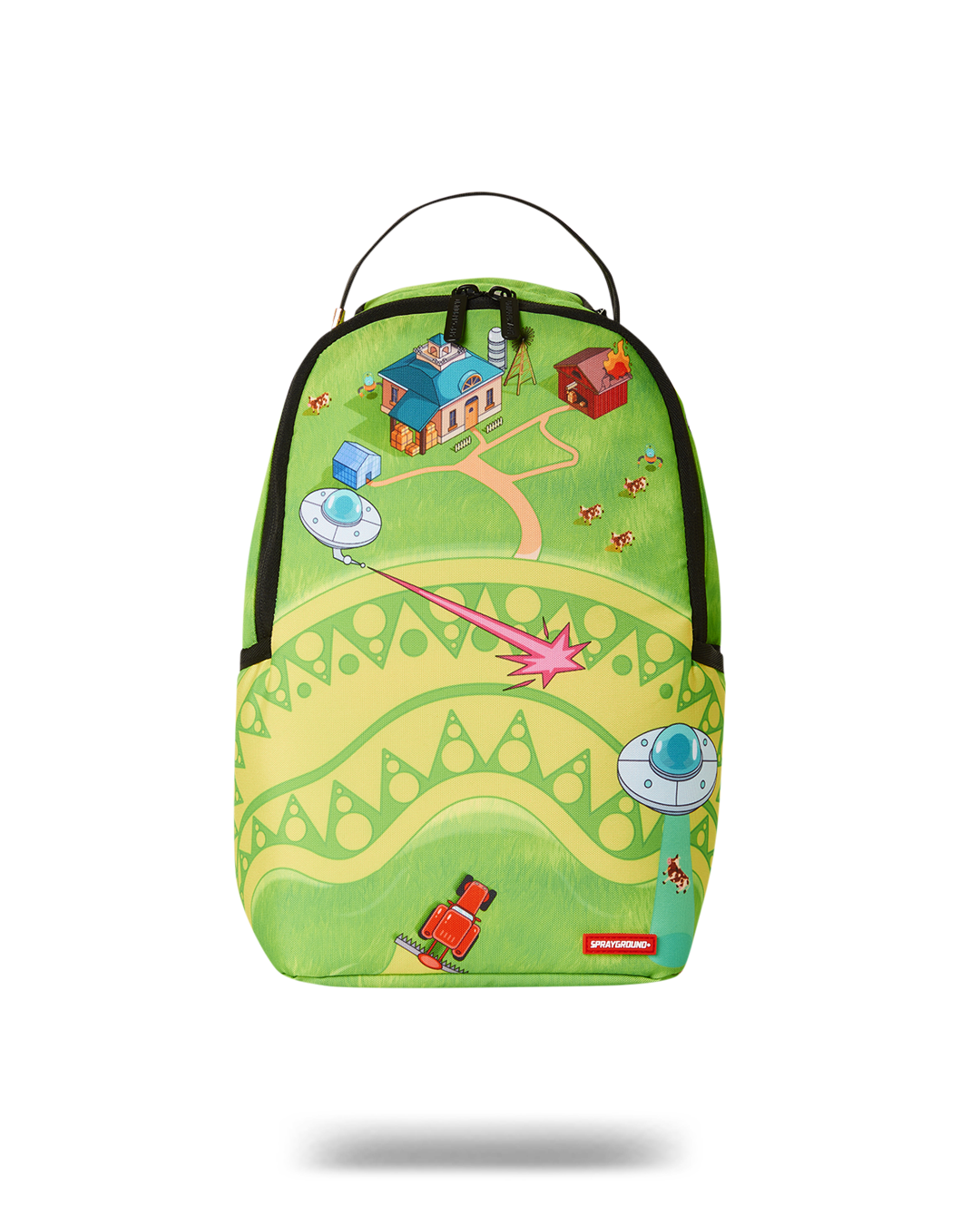 Sprayground Alien Farm Mini Backpack