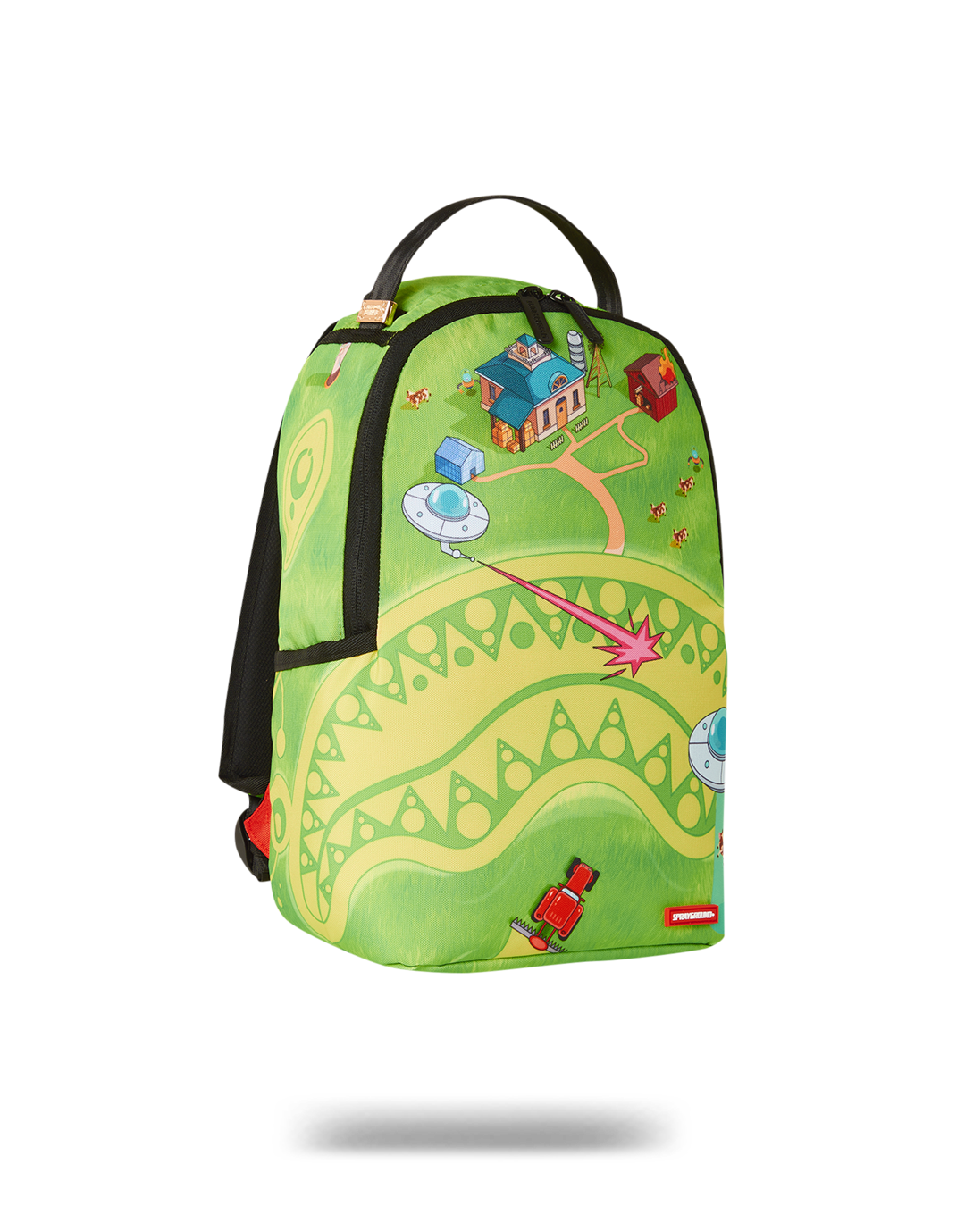 Sprayground Alien Farm Mini Backpack