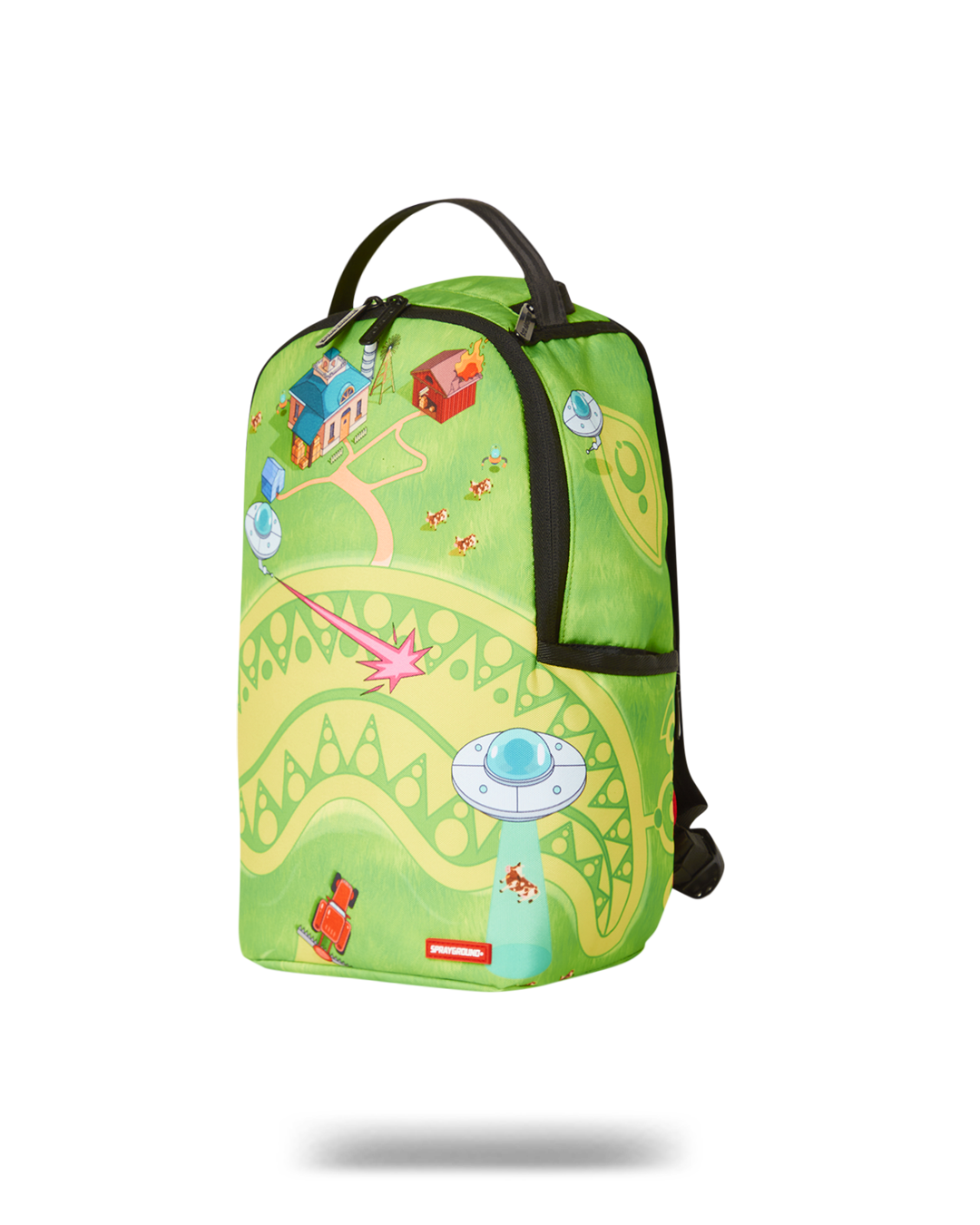 Sprayground Alien Farm Mini Backpack