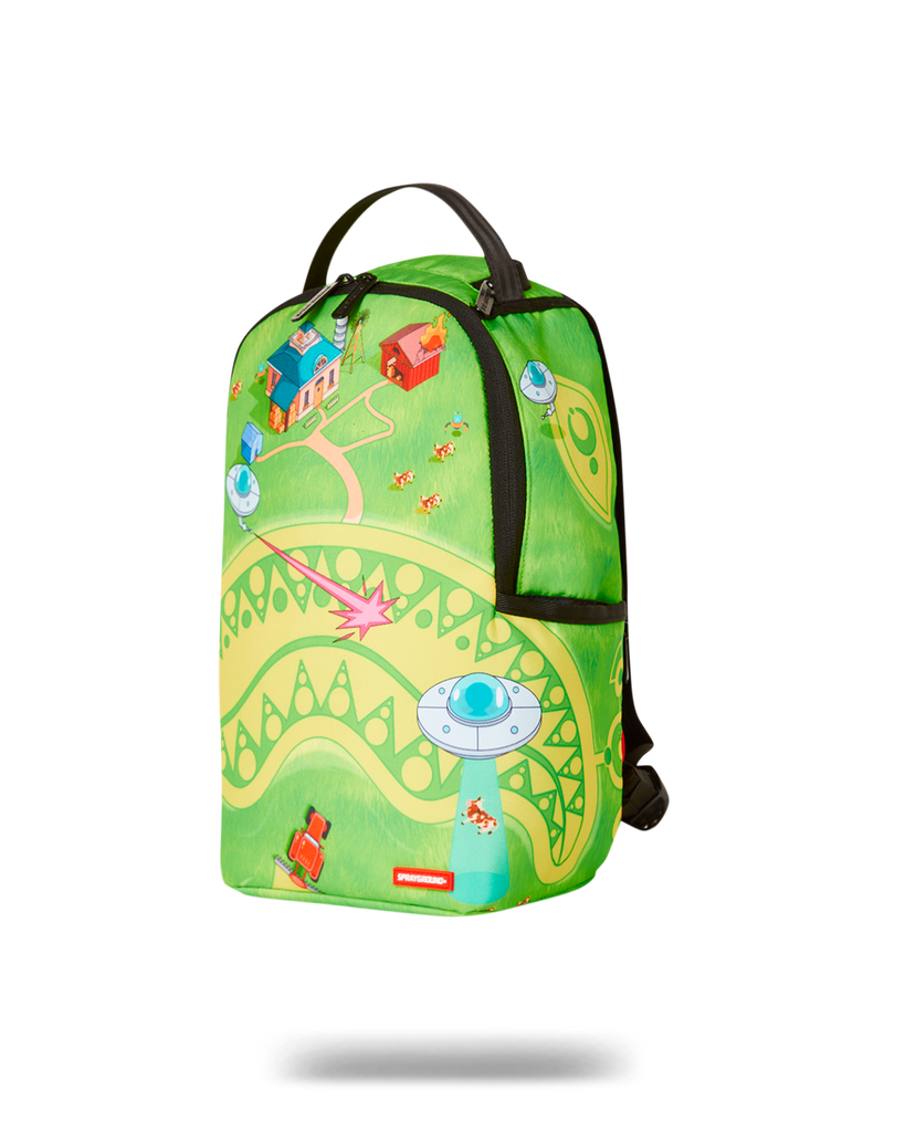 Sprayground Alien Farm Mini Backpack