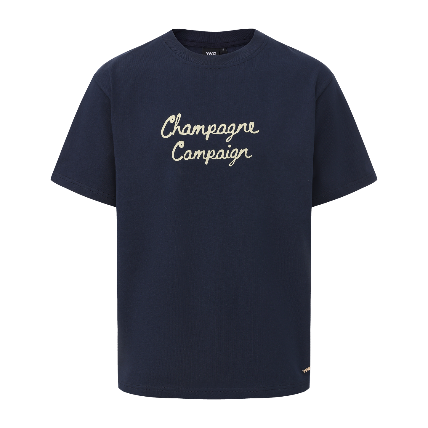 The Champagne Campaign Tee - Rich Navy