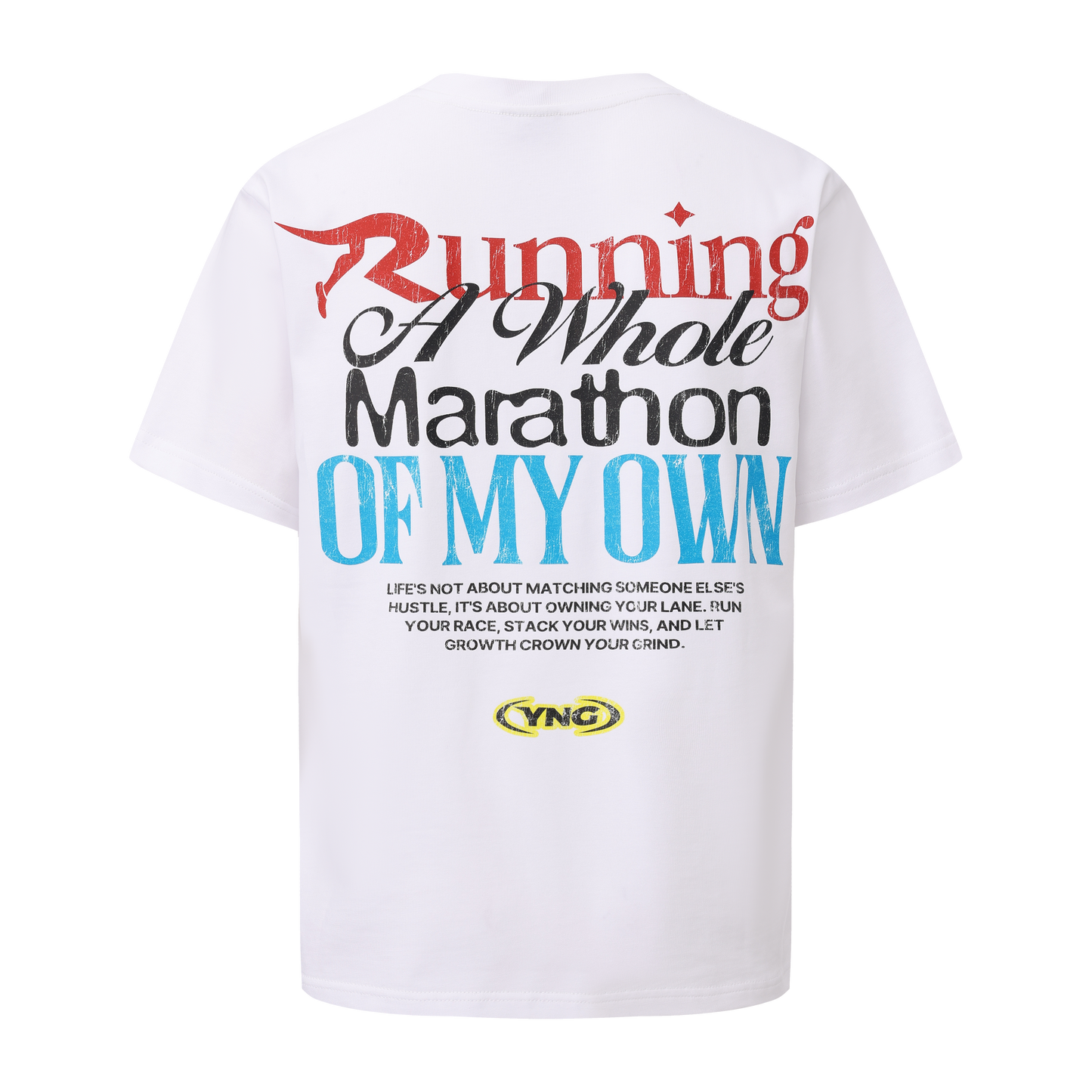 The Ownlane™  Racer Tee - White