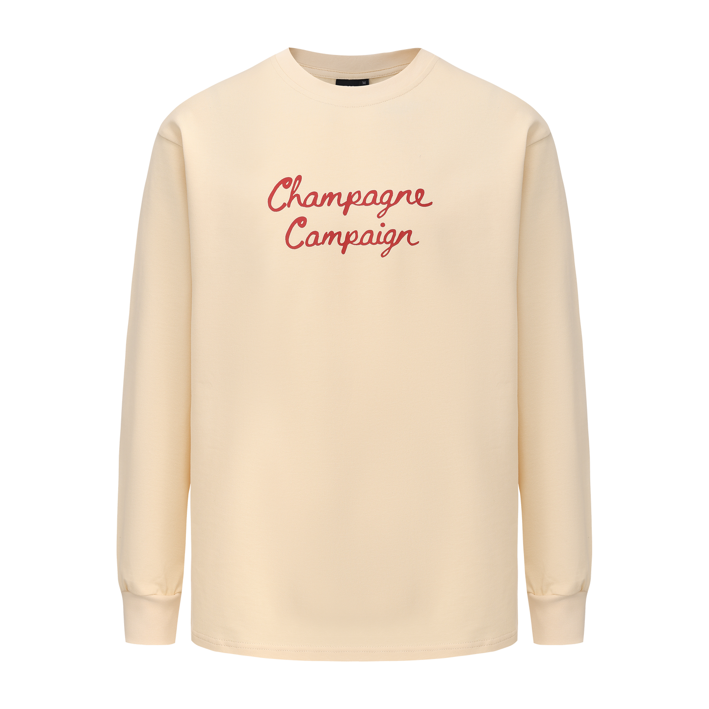 The Champagne Campaign L/S Tee - Eggshell