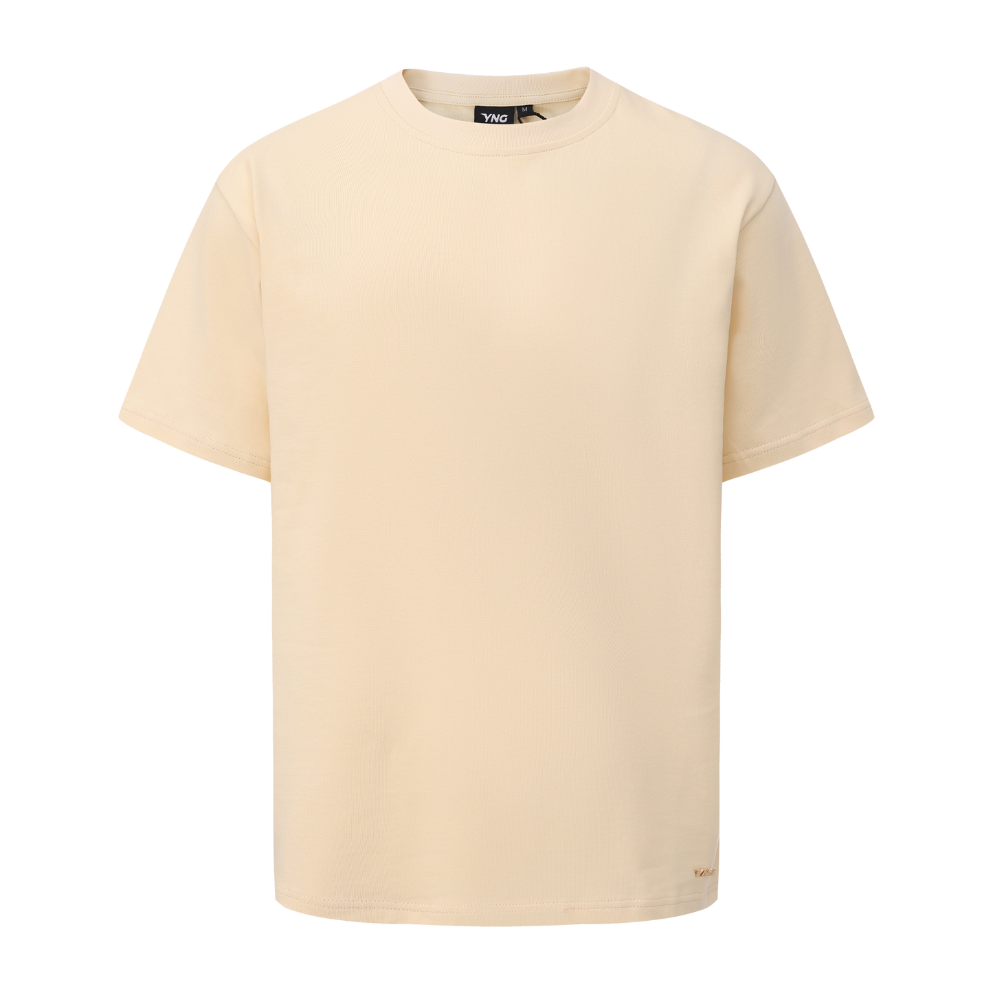 The Icon Premium Basic Tee - Eggshell