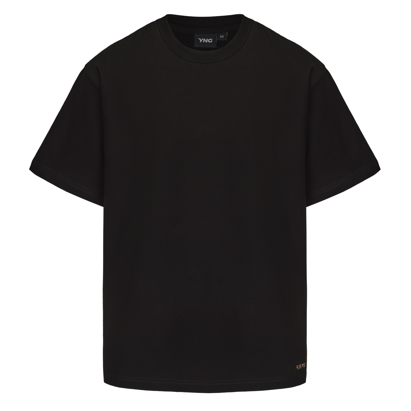 The Icon Premium Blank Tee - Black