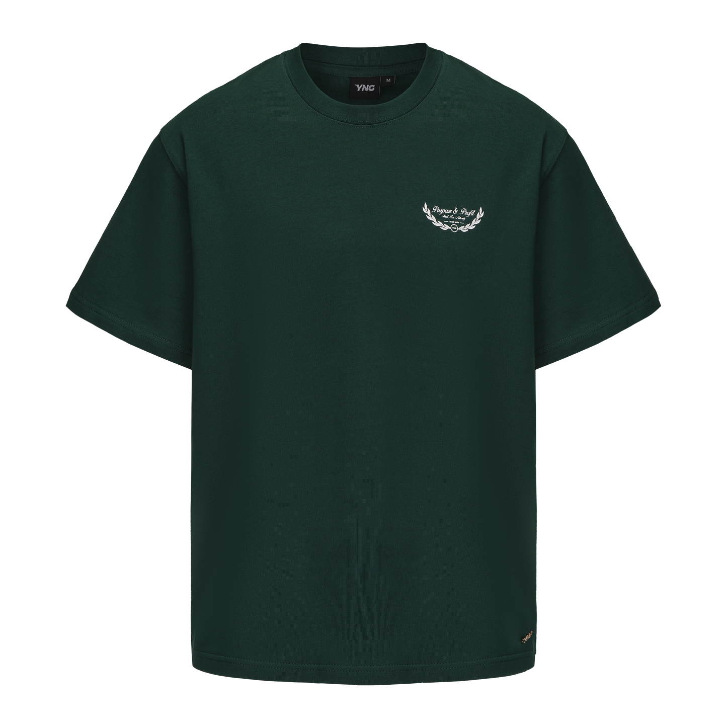 The Purpose & Profit Tee - Hunter Green