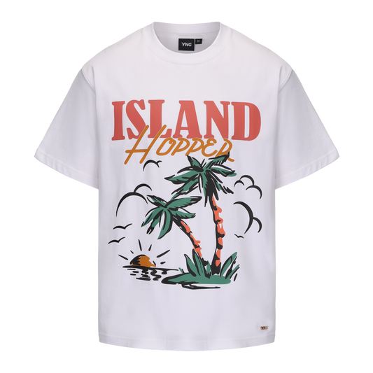 The 2025 Island Hopper Tee - White