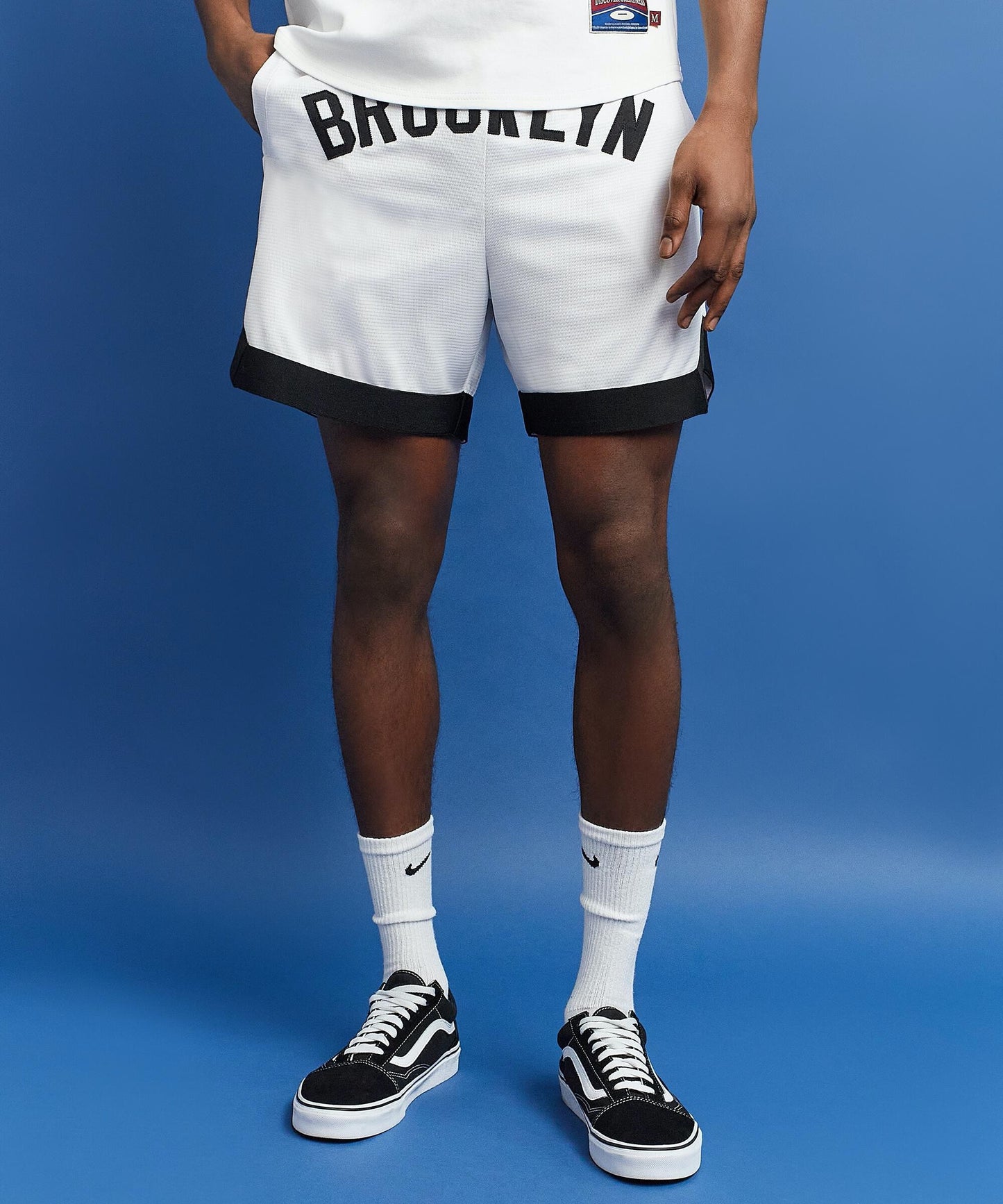 Reason NLBM Brooklyn Royal Giants Mesh Short - White