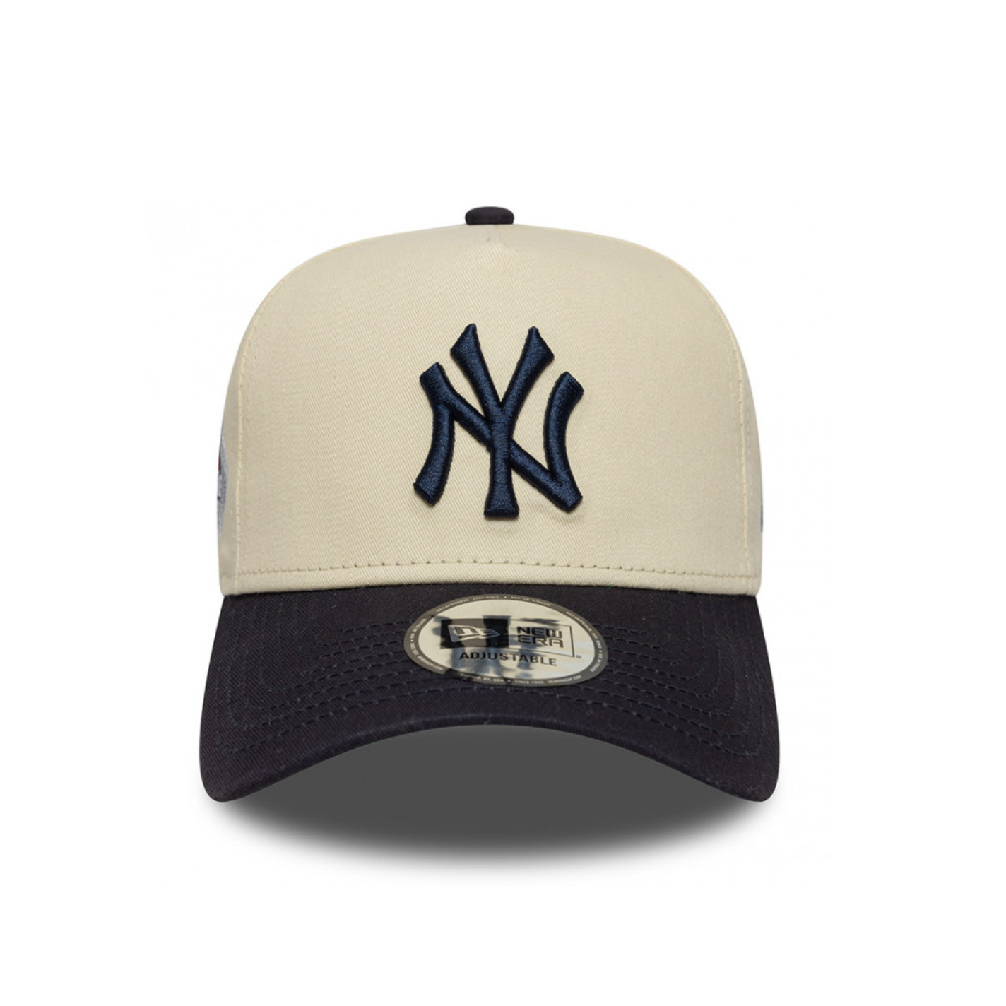 New Era 9FORTY New York Yankees Cap - Cream & Royal Blue